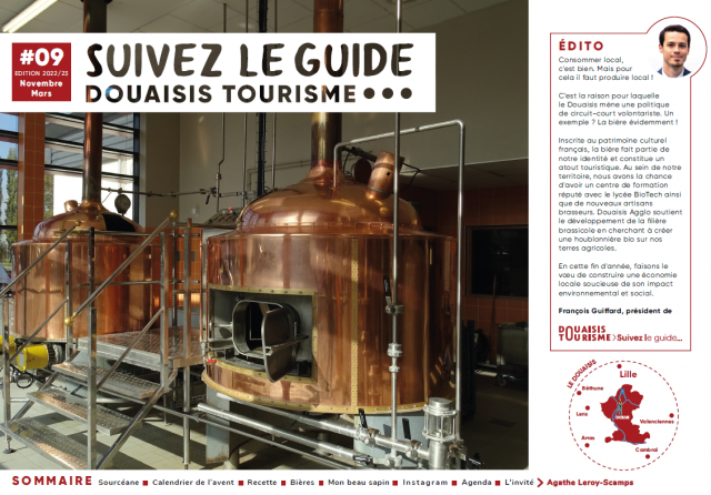 Suivez Le Guide - Douaisis Tourisme - #09 - Novembre 2022 - Mars 2023